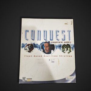 Conquest Frontier Wars Big Box PC Game Retro